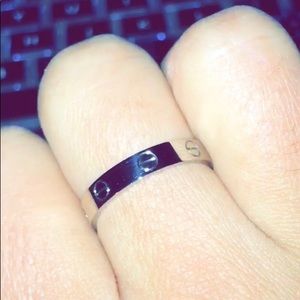 Cartier White Gold Love Ring